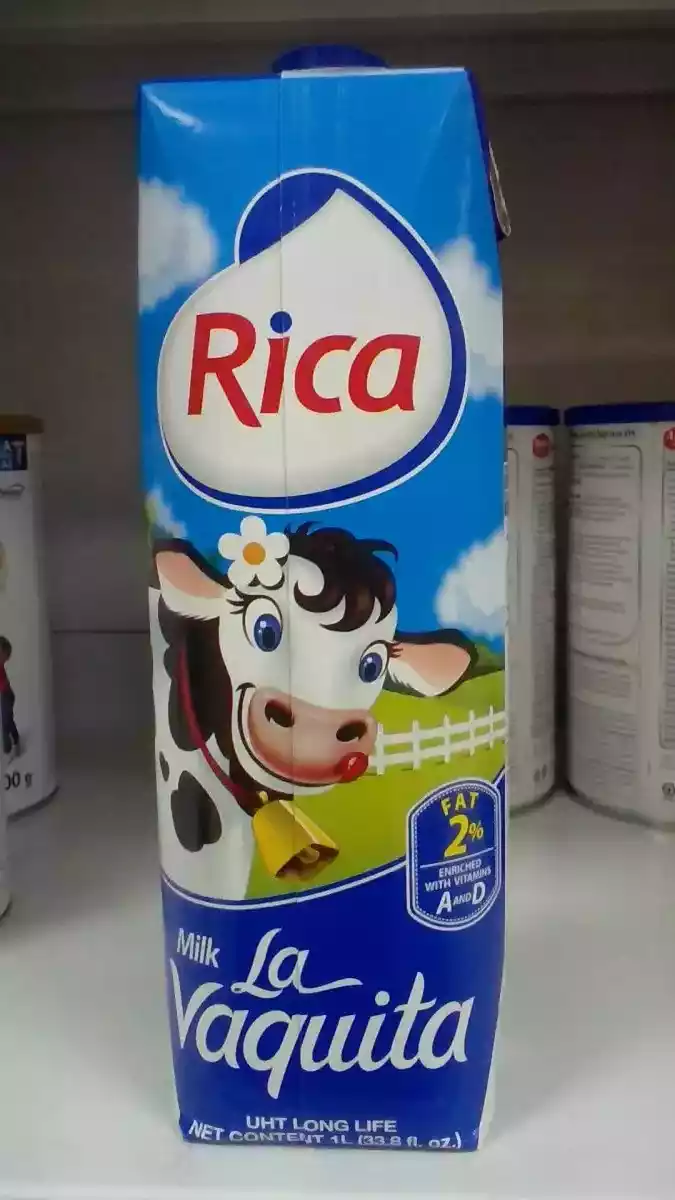 RICA LECHE LA VAQUITA 1 LT