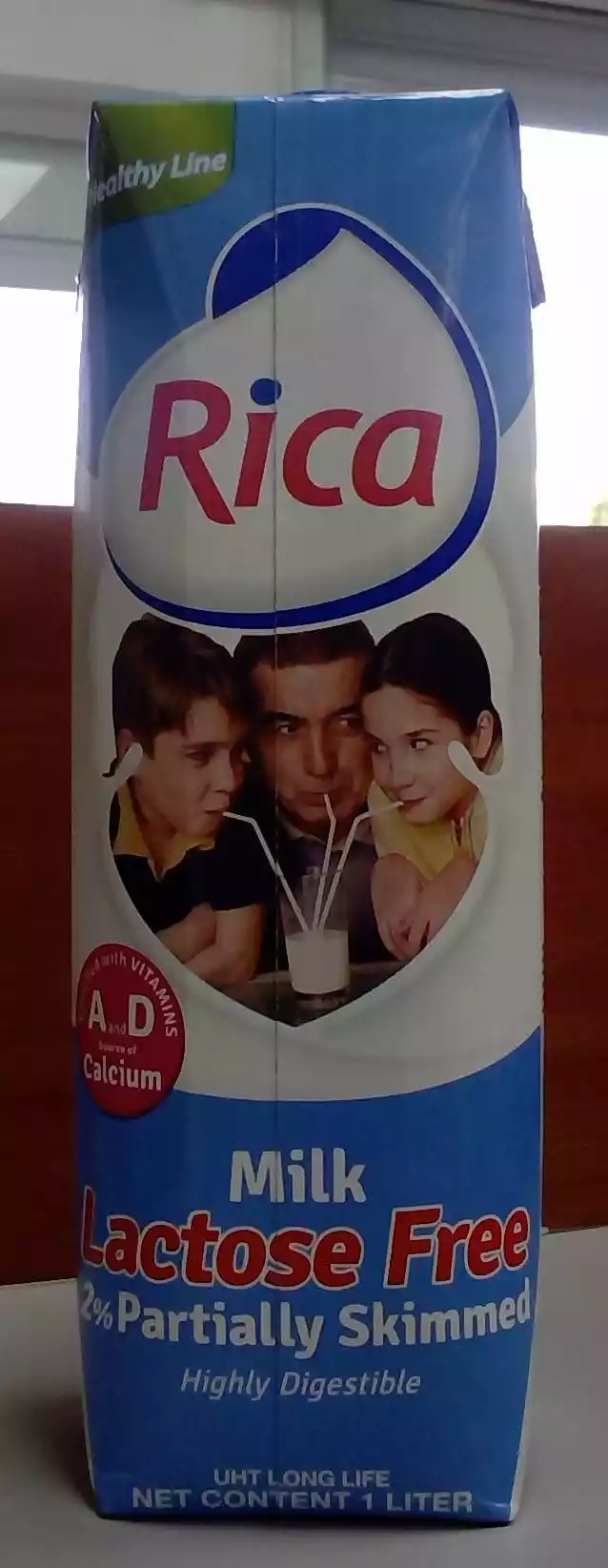 RICA LECHE S/LACTOSA 1 LT UHT