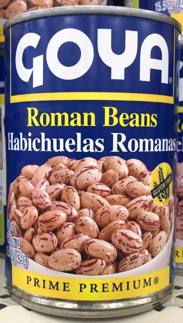 Habichuelas romanas goya 15.5oz