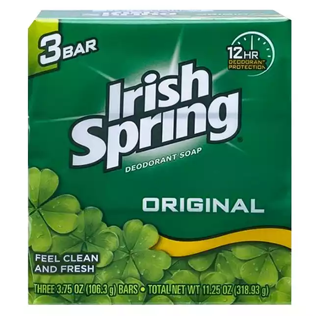jabon irish spring 3pk 110gr