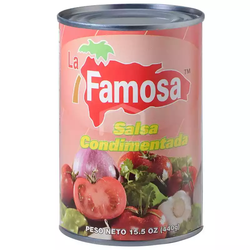 PASTA FAMOSA CONDIMENTADA 15.5OZ.