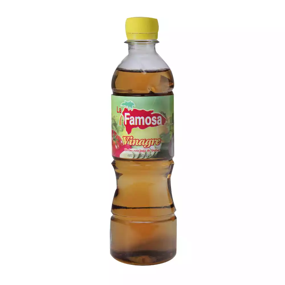 VINAGRE DE FRUTAS DORADO LA FAMOSA 16 oz.