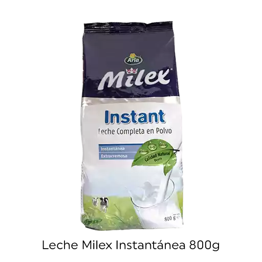 LECHE MILEX INSTANTANEA POLVO FUNDA 800g