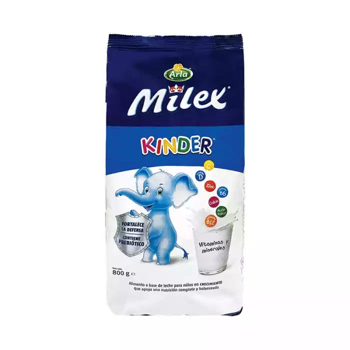 LECHE MILEX KINDER BLUE FUNDA 800g
