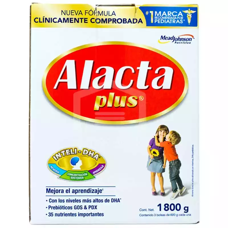 LECHE ALACTA PLUS 1800G.