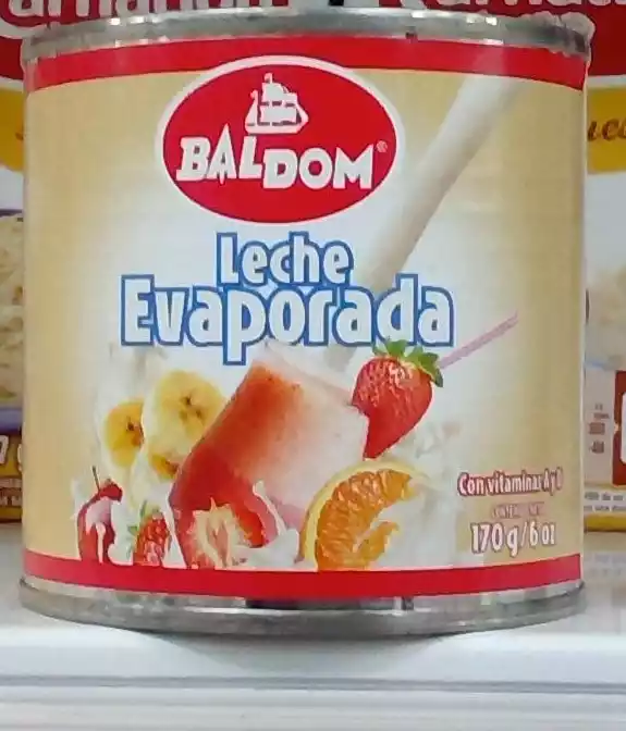 Leche Evaporada BALDOM  170 GR
