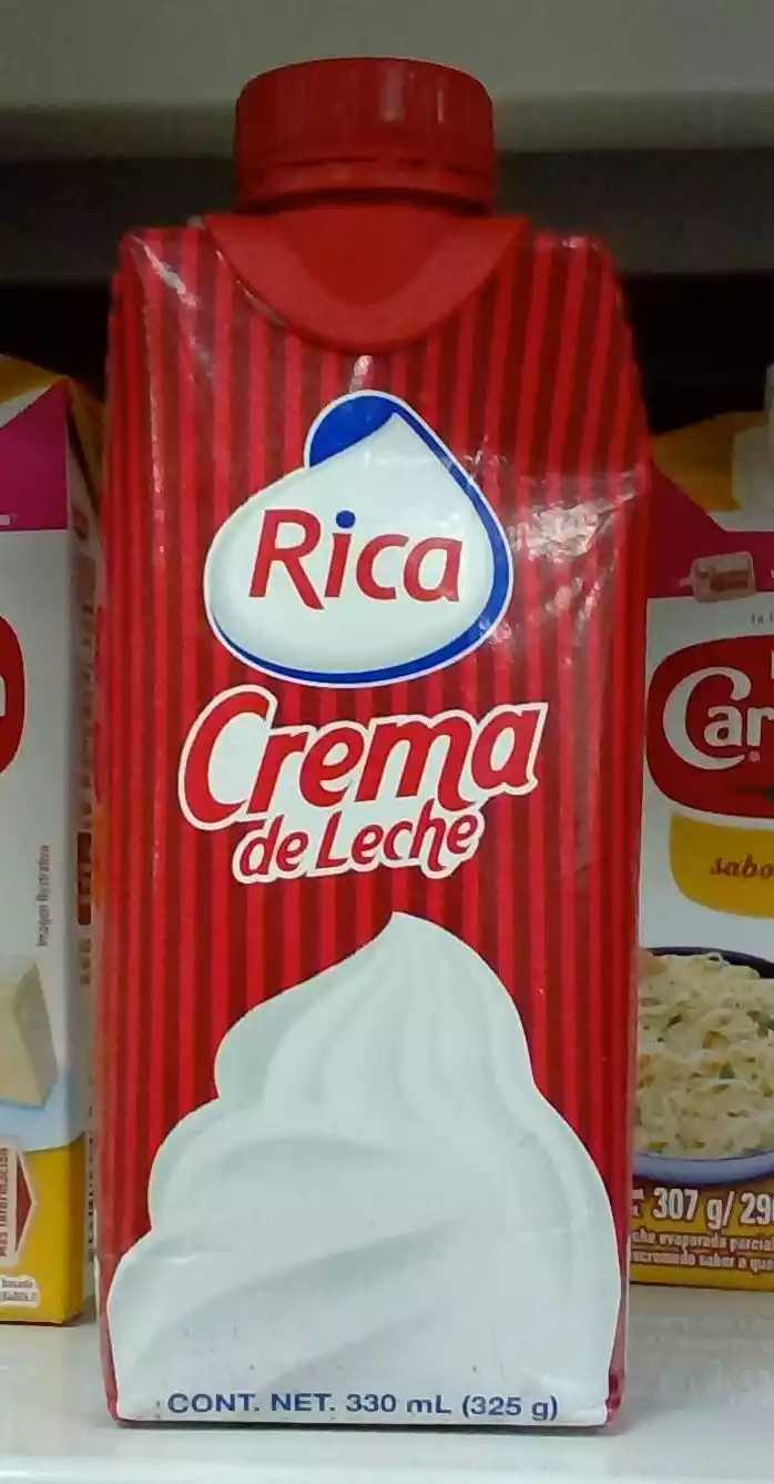 CREMA DE LECHE RICA 330ML UHT.