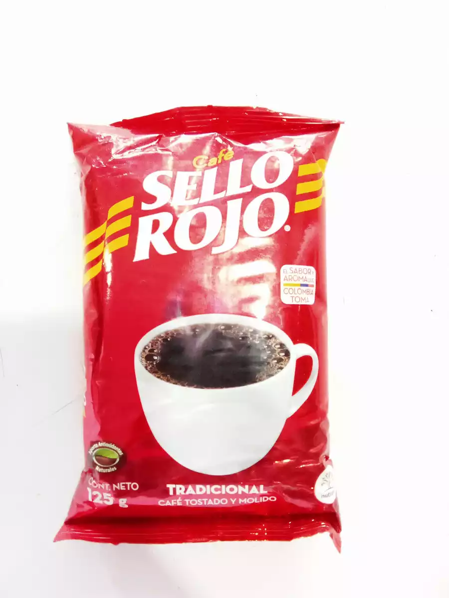 DESPENSA - CAFE SELLO ROJO SOBRE X 125 GR PACA X 96 UND
