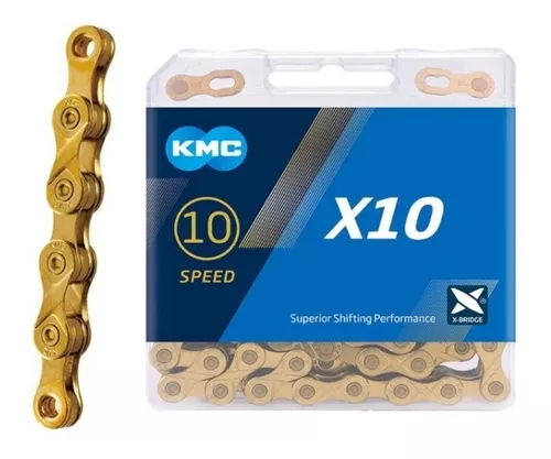 CADENILLA KMC X10 1/2 X 11/128 GOLD CAD0323