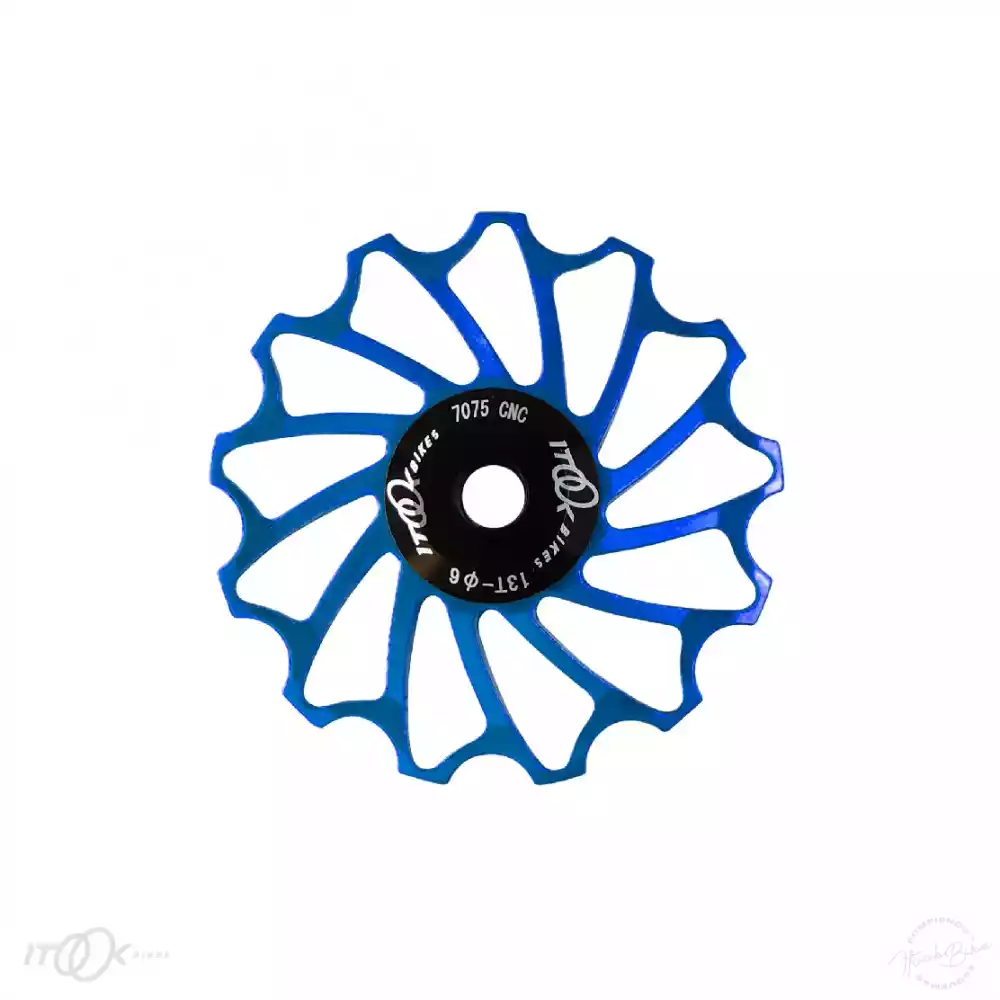 RODAJA PARA TENSOR 13T CERAMICO AZUL 10088