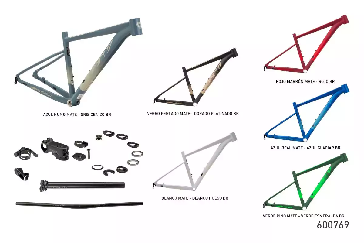 KIT MARCO MTB 29P ALLIGATOR ALUMINIO GW 600769