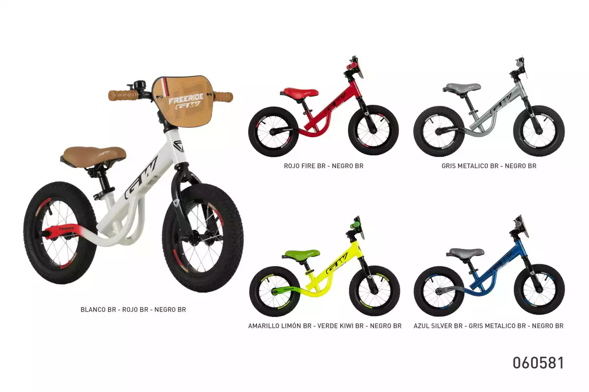 BICICLETA PUSHBIKE NI O 12P FREERIDE GW  060581