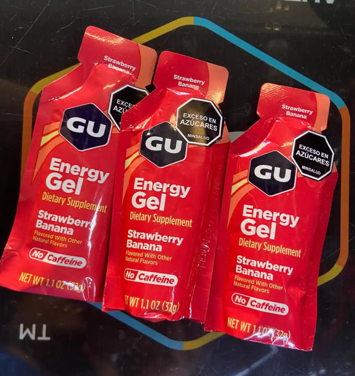 GEL GU ENERGY FRESA Y BANANA SIN CAFEINA 0092