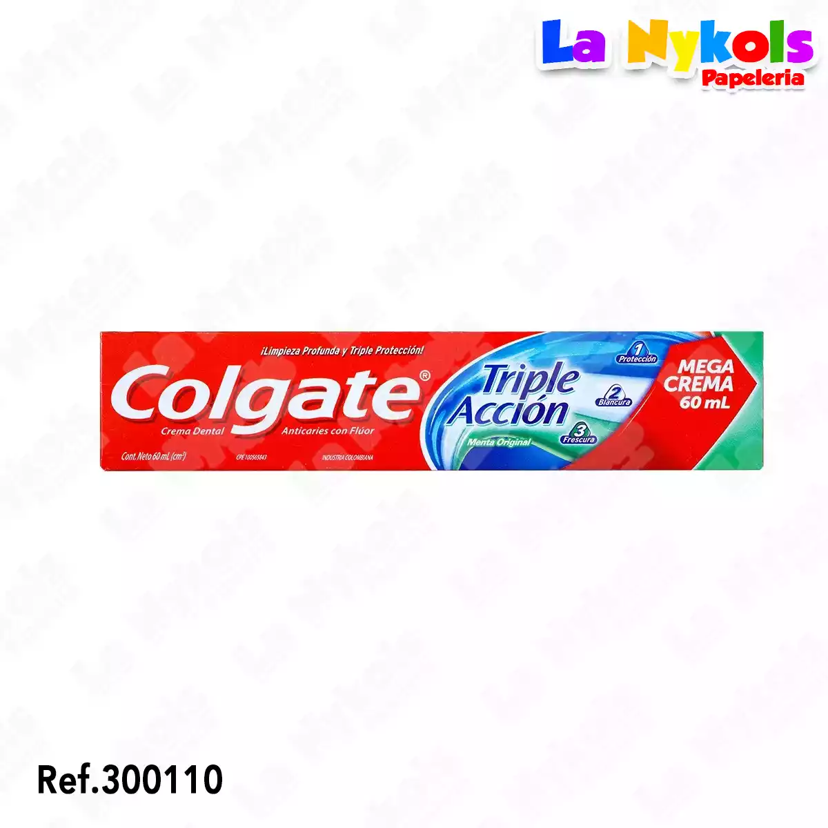 CREMA DENTAL COLGATE TRIPLE ACCIÓN (60ml)