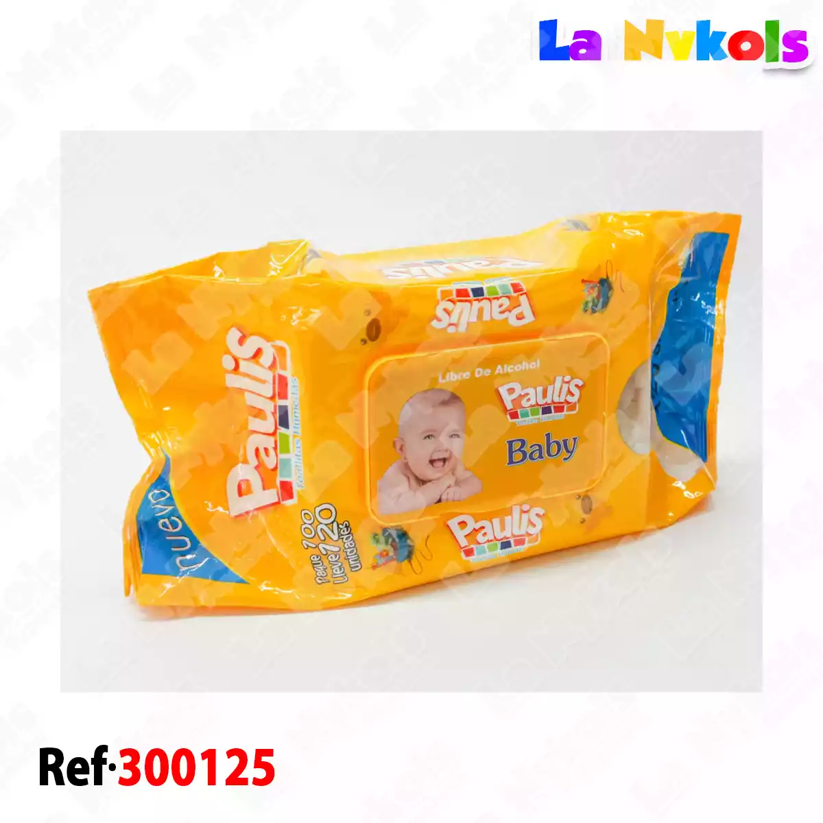 PAÑITOS HUMEDOS PAULIS *100 UND