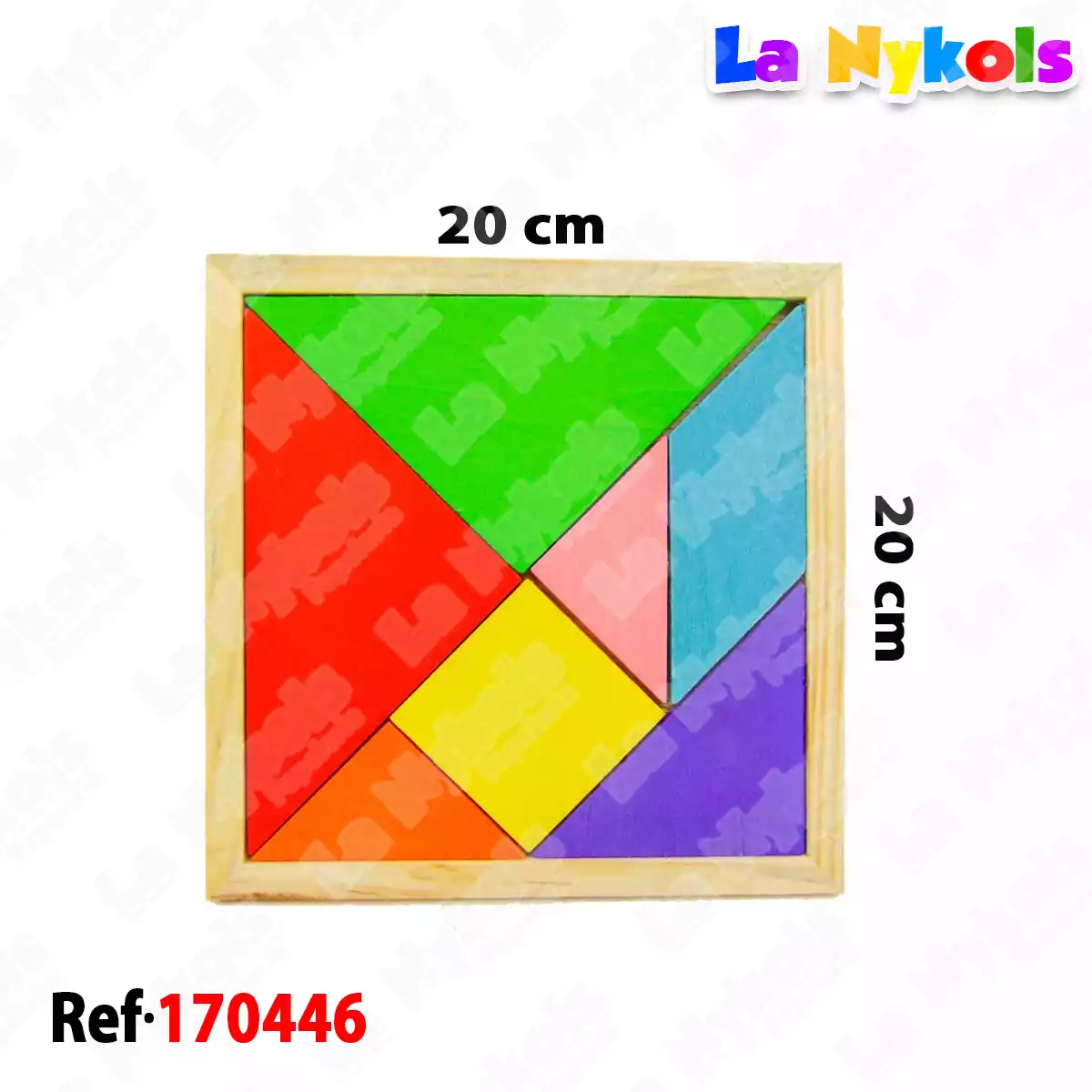 TANGRAM 20*20 MADERA