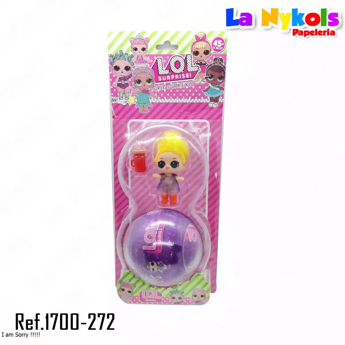 LOL SURPRISE 1 BOLA 1 MUÑECA (C.D.L)