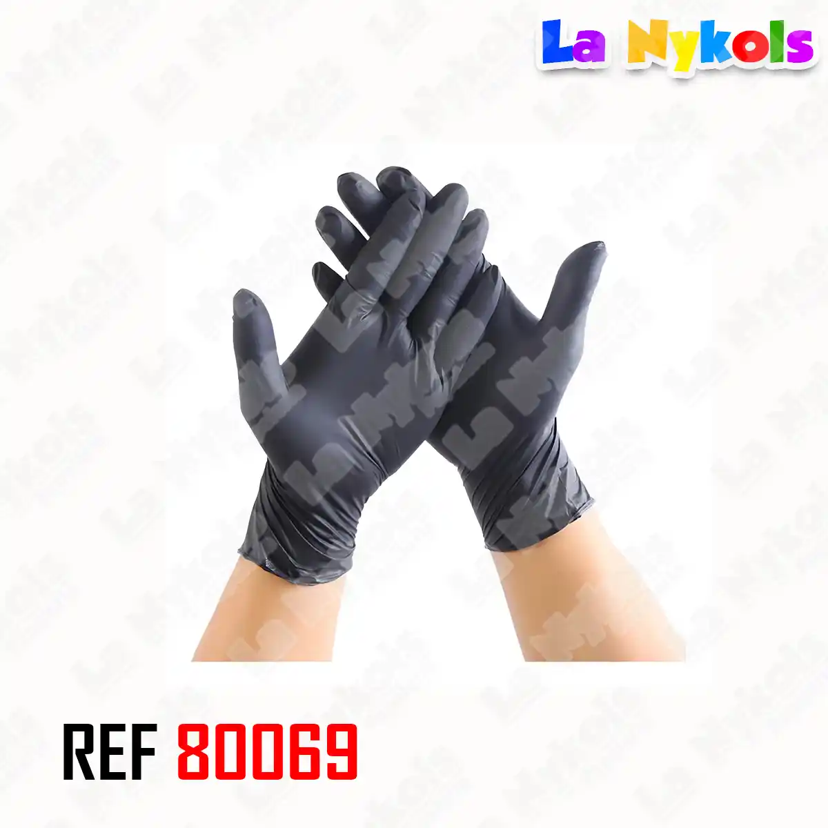 GUANTE NITRILO NEGRO