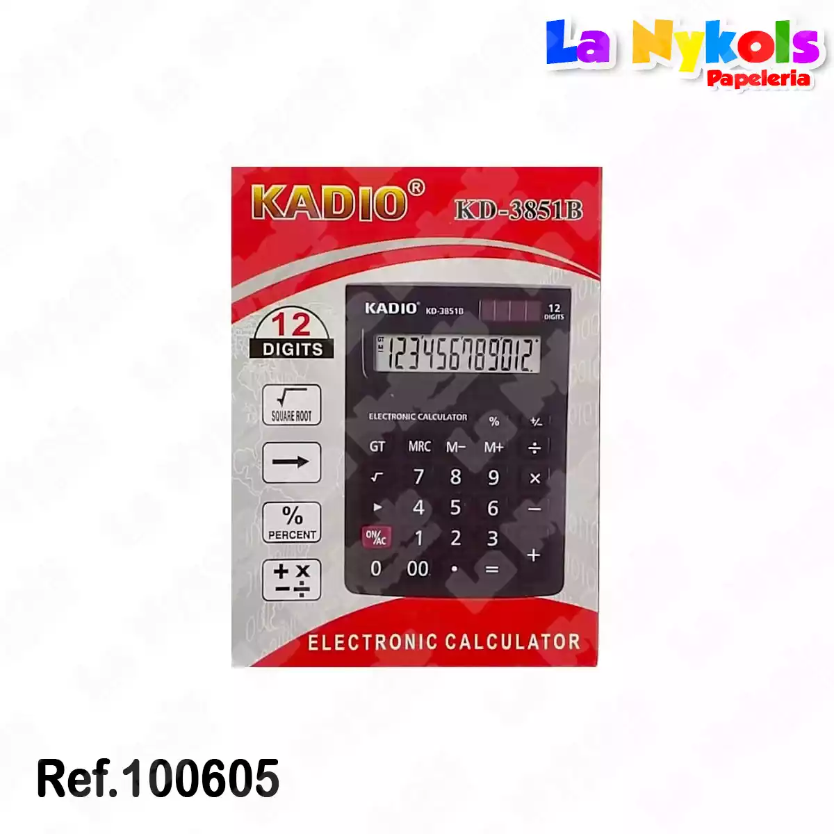CALCULADORA KADIO (KD3851B)