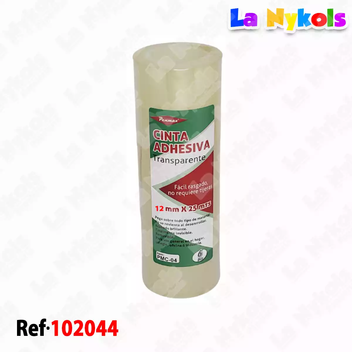 CINTA TRANSPARENTE 12*25 PENMAX