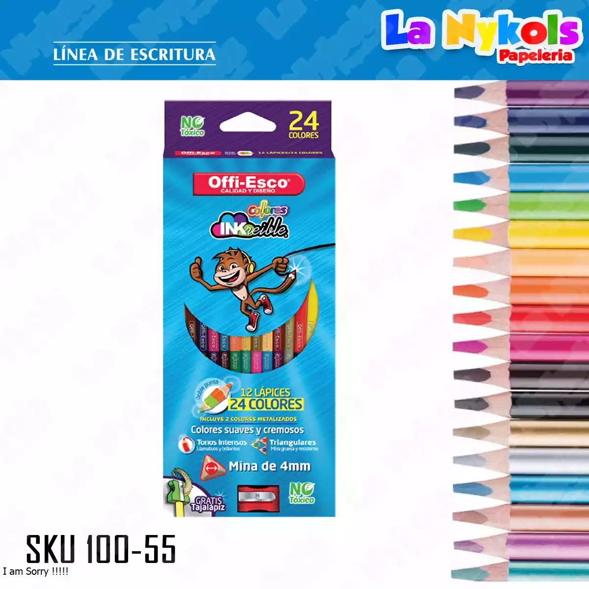 COLOR OE-142 *12 4MM BICOLOR