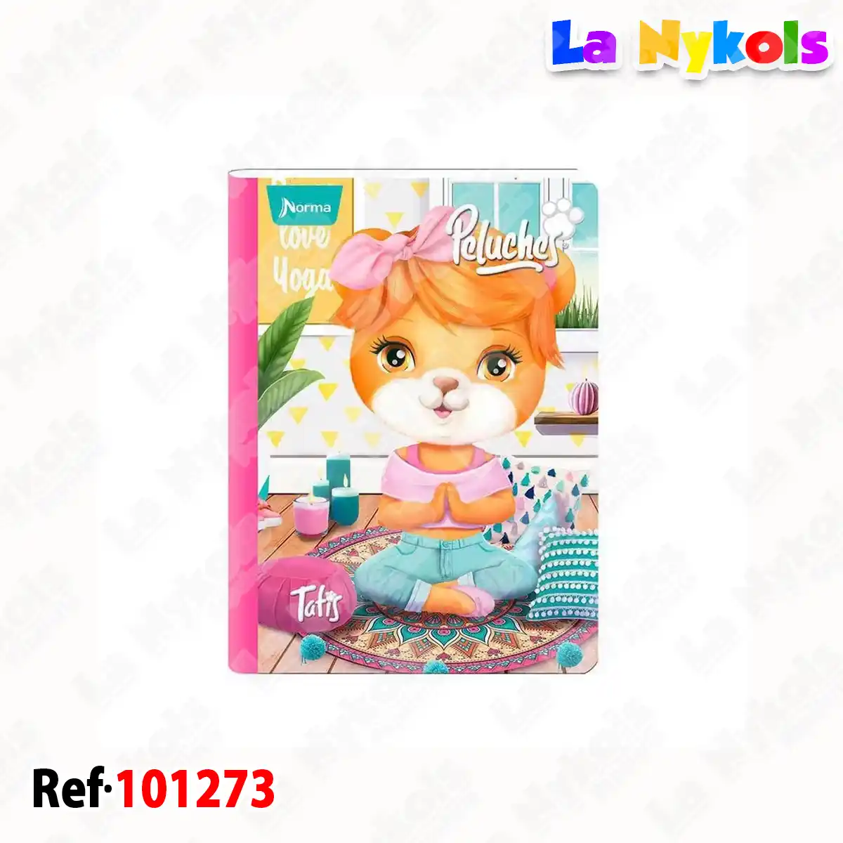 CUADERNO G/MEDIA PELUCHES- ANIMAL BOOK NORMA