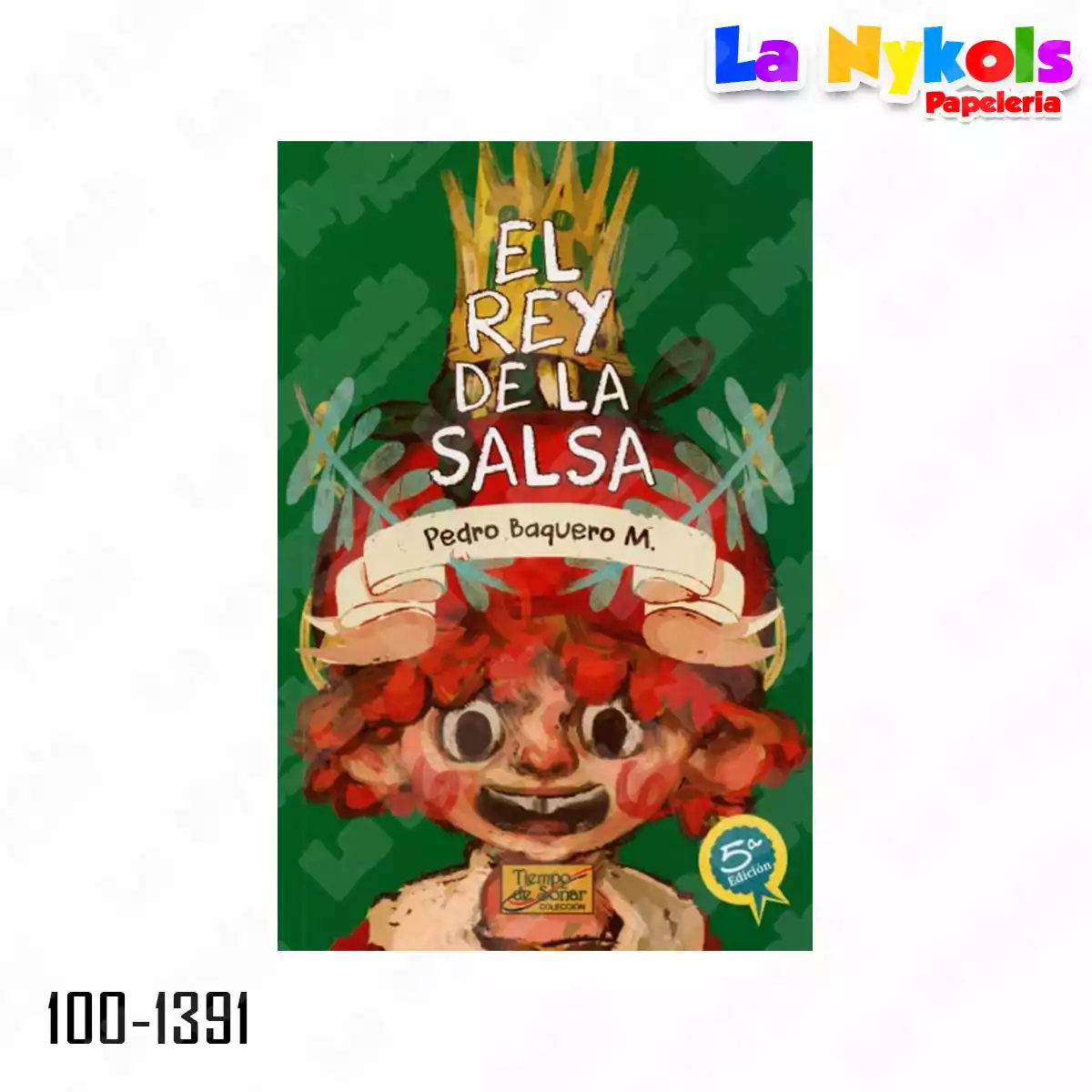 LIBRO EL REY DE LA SALSA  PEDRO VAQUERO  MONTAÑA MAGICA