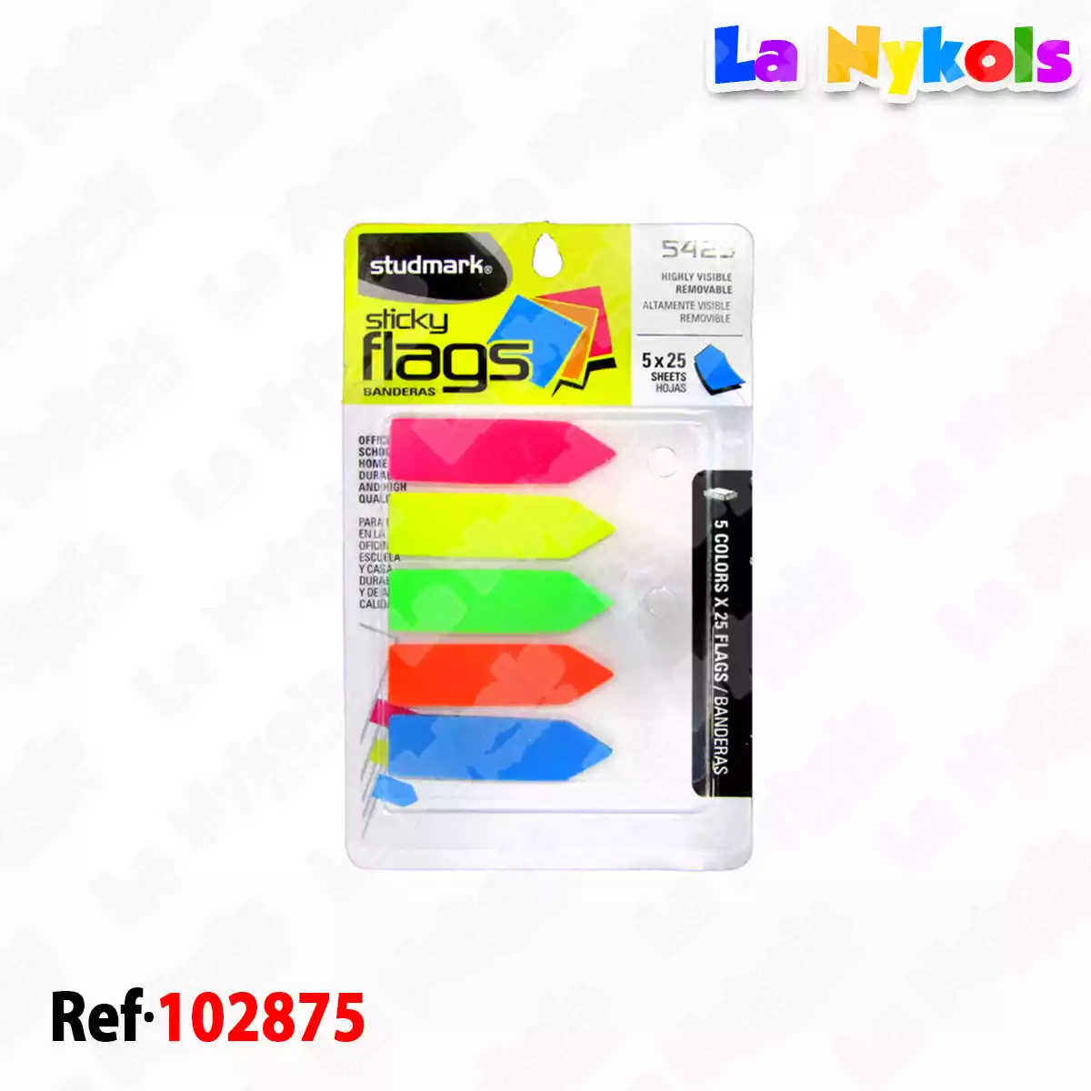 BANDERITAS ADHESIVAS CS-5425 X 125