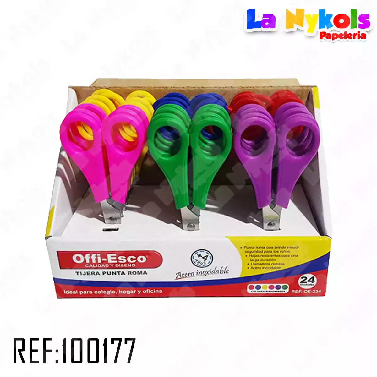 TIJERAS PUNTA ROMA OE-234 (CJ*24)