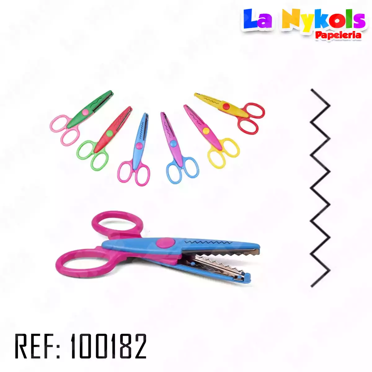 TIJERAS ZIGZAG 1605