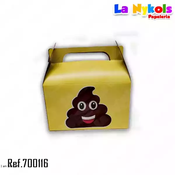 CAJA SORPRESA EMOJI HELADO CHOCOLATE (PAQ*4)