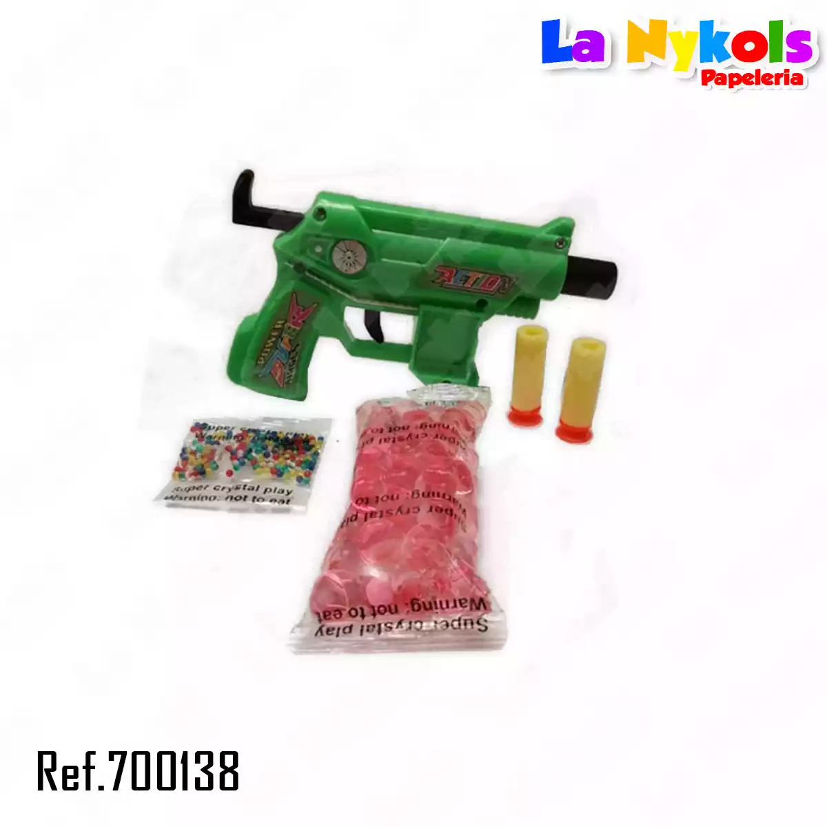 PISTOLA HIDROGEL / DARDOS ECONOMICA 6969
