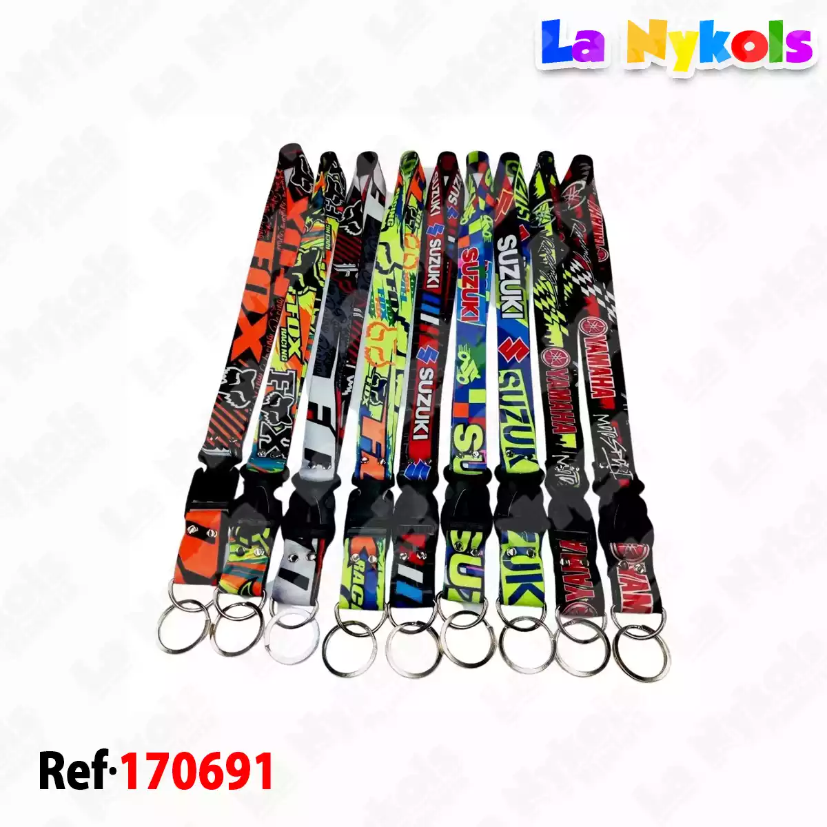 LLAVERO DE MOTO LARGO