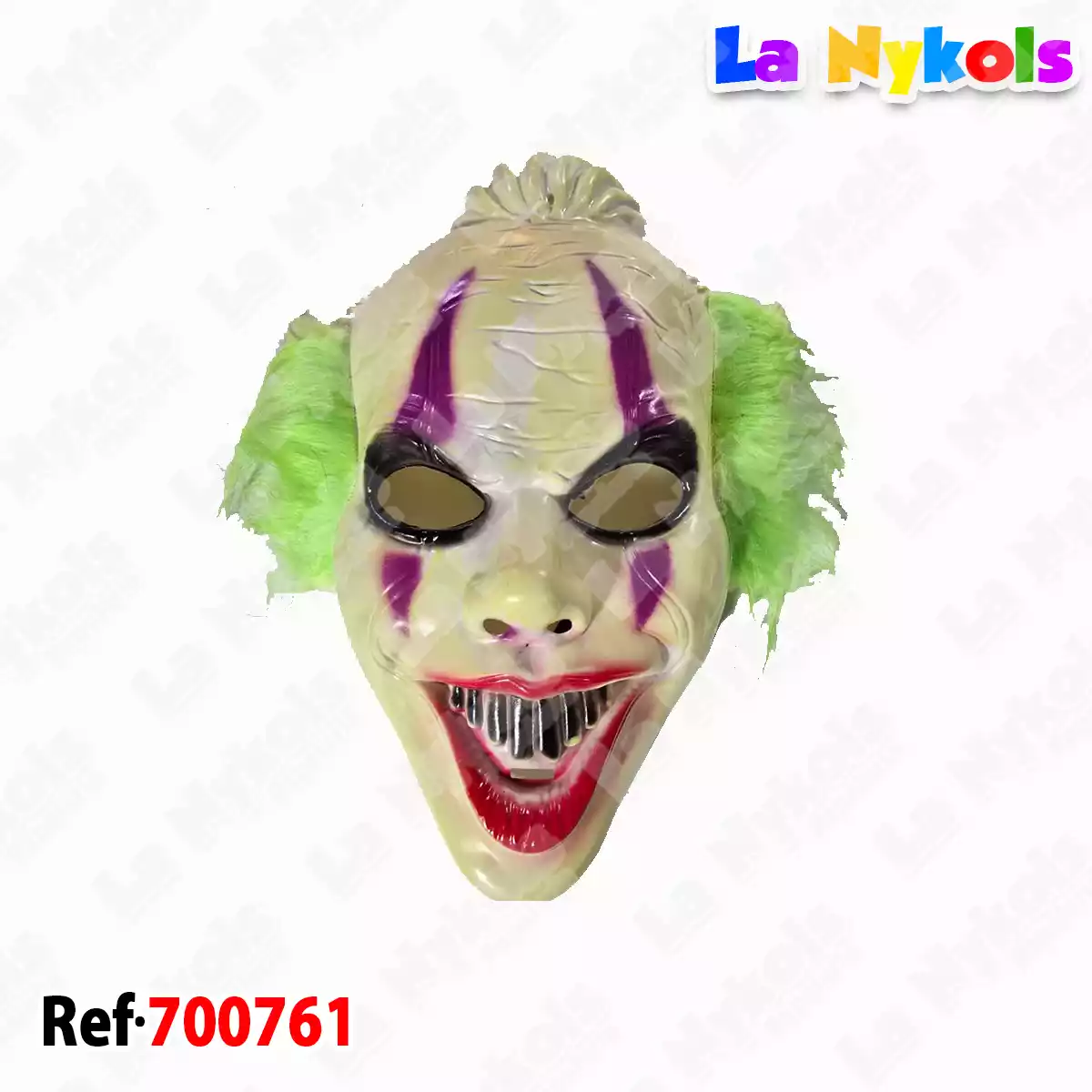 MASCARA DE PAYASO CON PELO