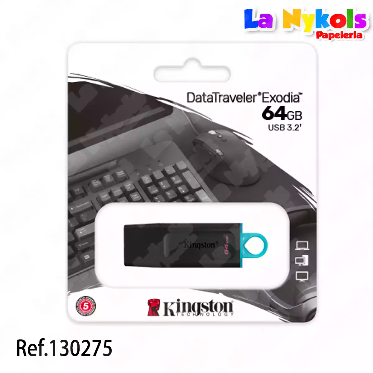 MEMORIA USB (64 GB) 3.2 KINGSTON