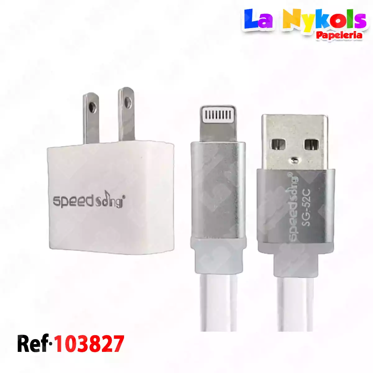 CARGADOR IPHONE SPEED (2.0A)