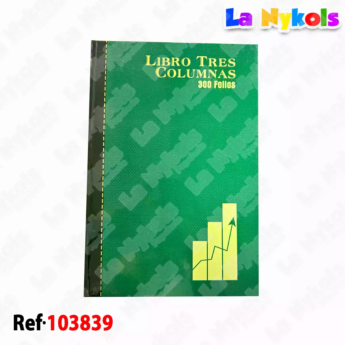LIBRO CONTABILIDAD 300 FOLIOS NIKA