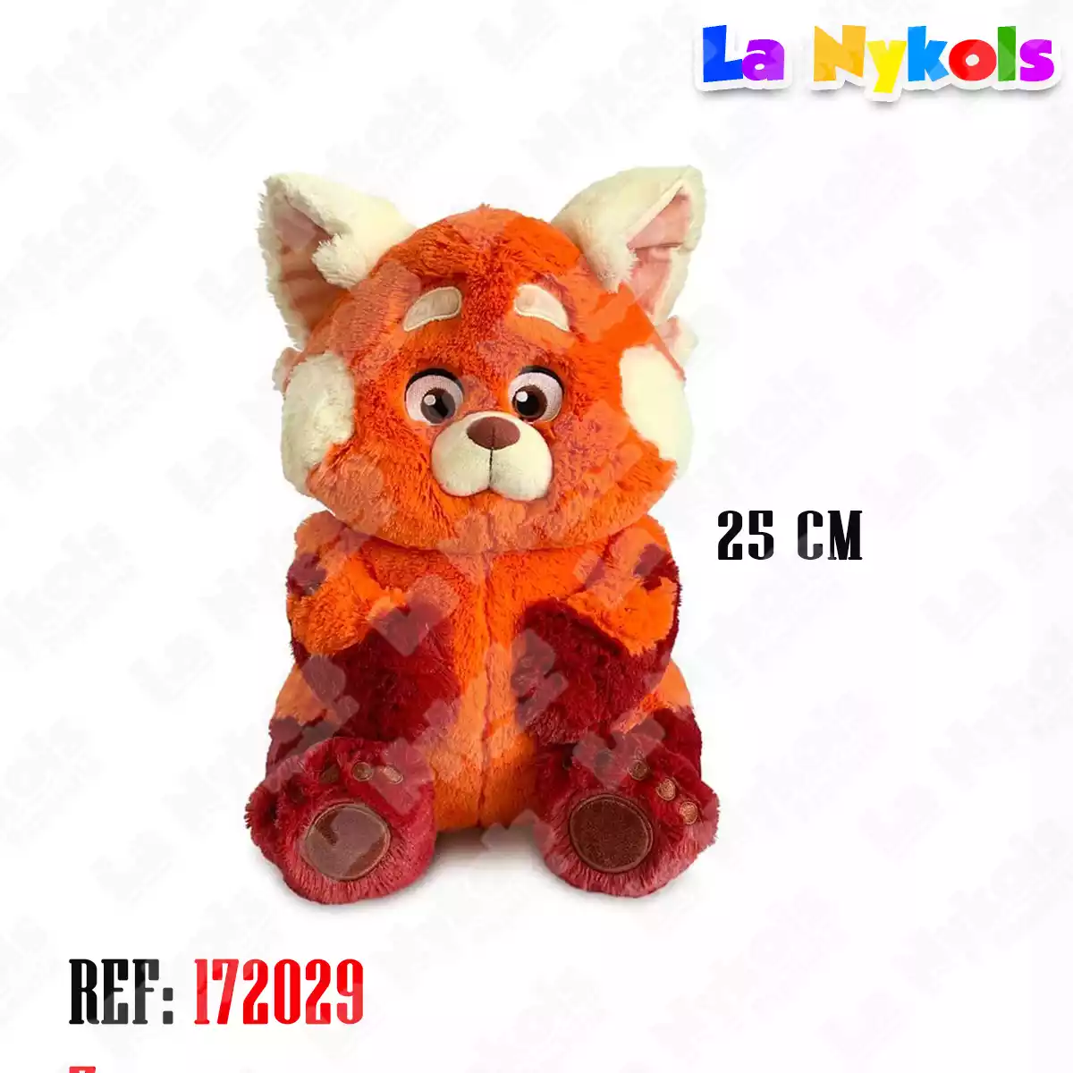 PELUCHE PANDA RED