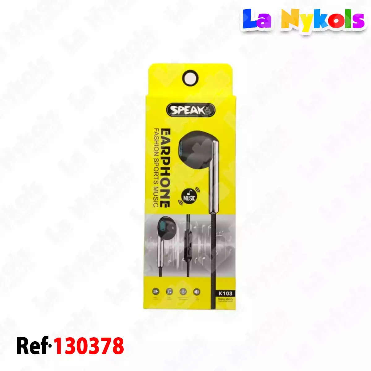 AUDIFONO ML SPEAK CONTROL VOL/TOPO PLANO