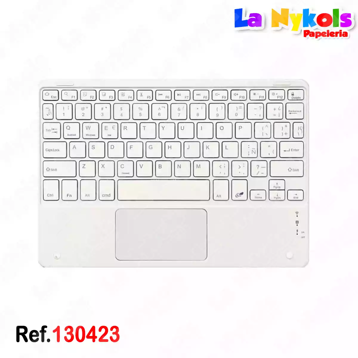 TECLADO BLUETOOTH CON TRACK PAD