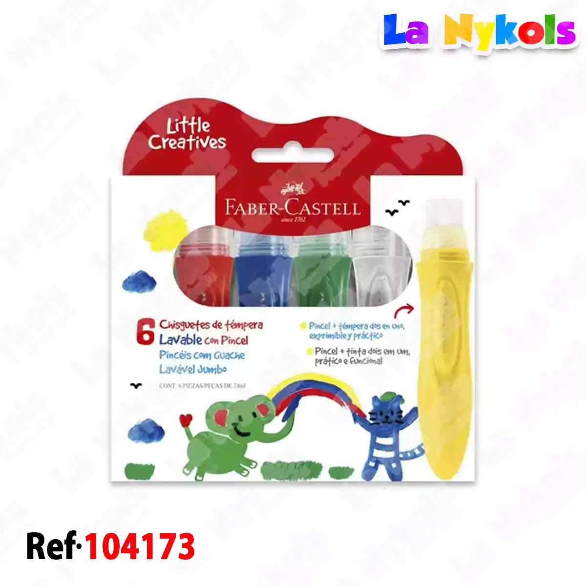 TEMPERA CHISGUETES FABER-CASTELL
