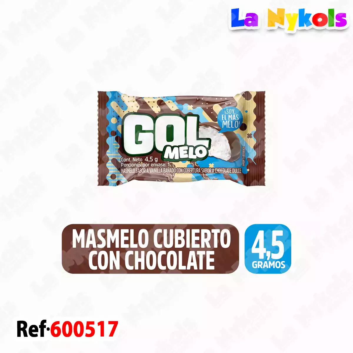 CHOCOLATINA GOL MELO