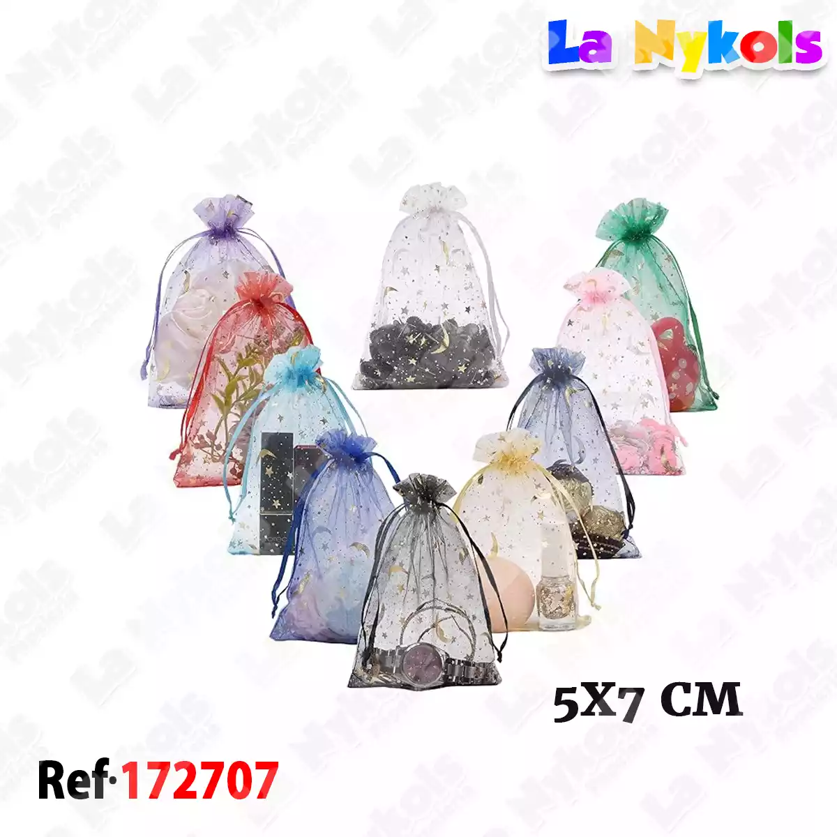 BOLSA DE TELA 5 X 7 CM