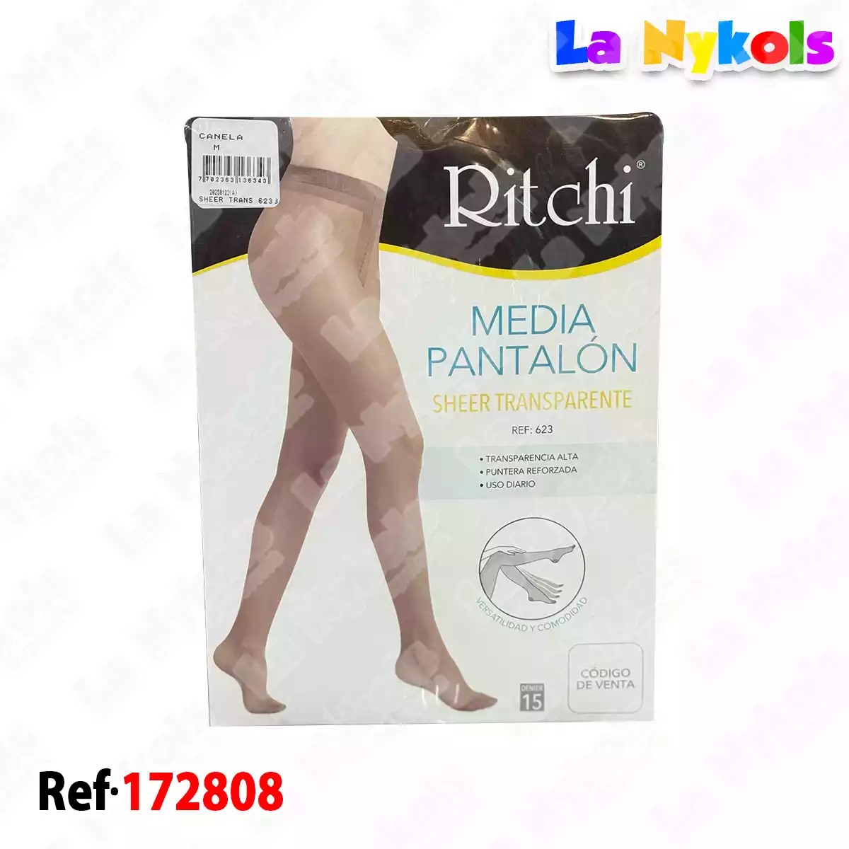 SHEER TRANSPARENTE 623 CANELA RITCHI