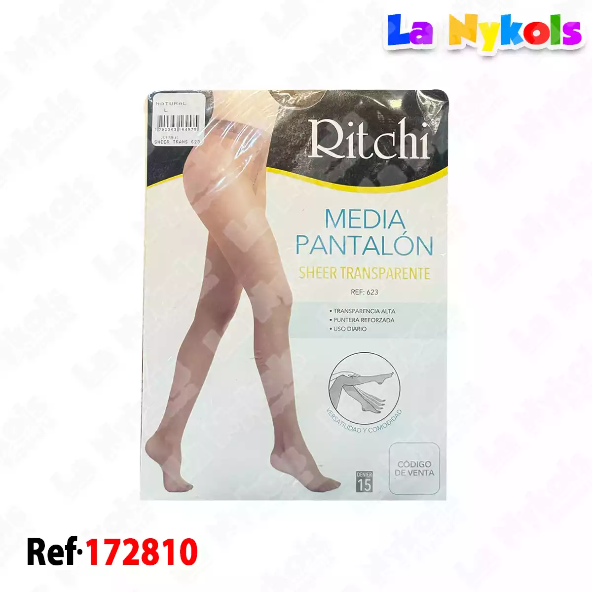 SHEER TRANSPARENTE 623 NATURAL RITCHI