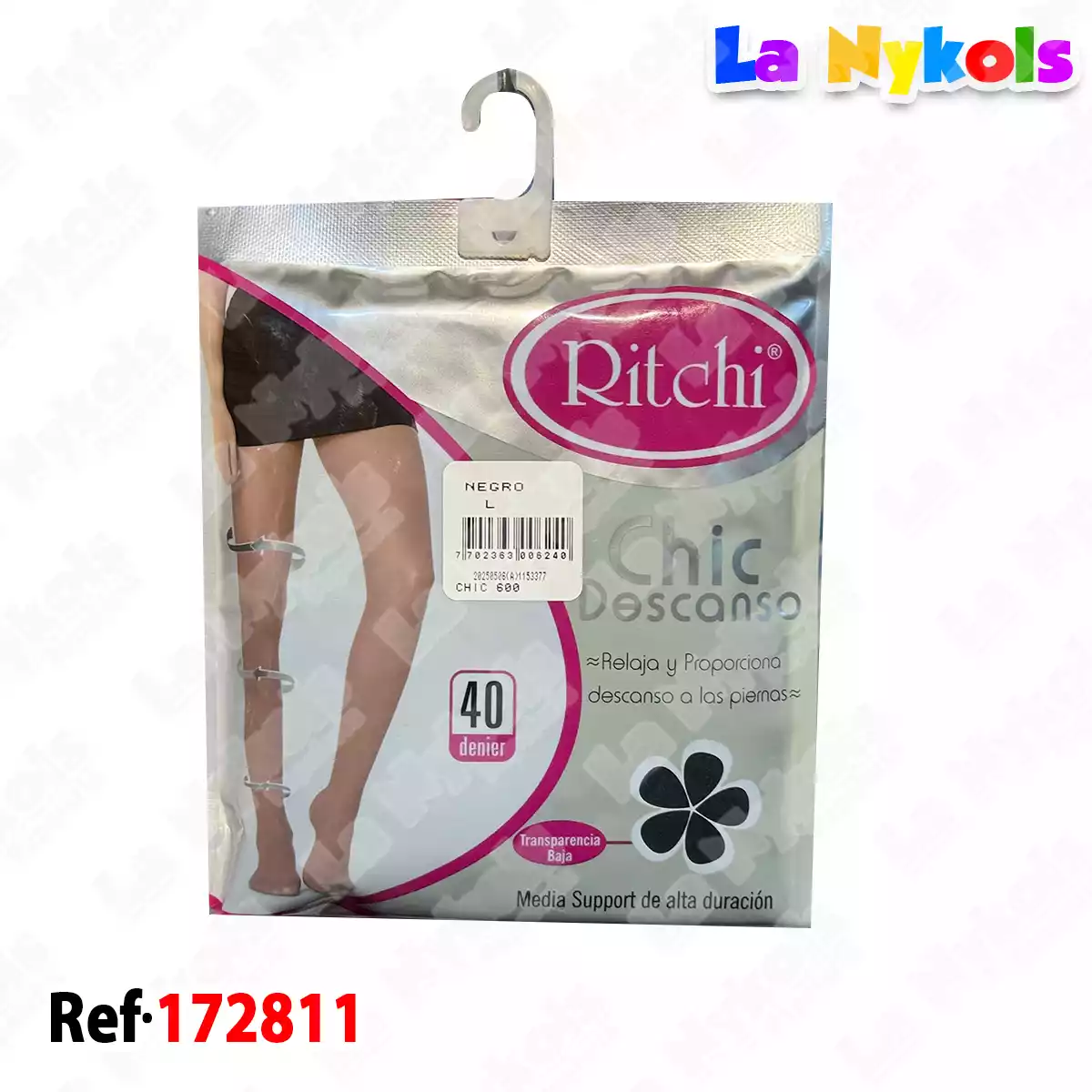 CHIC DESCANSO 600 NEGRA RITCHI