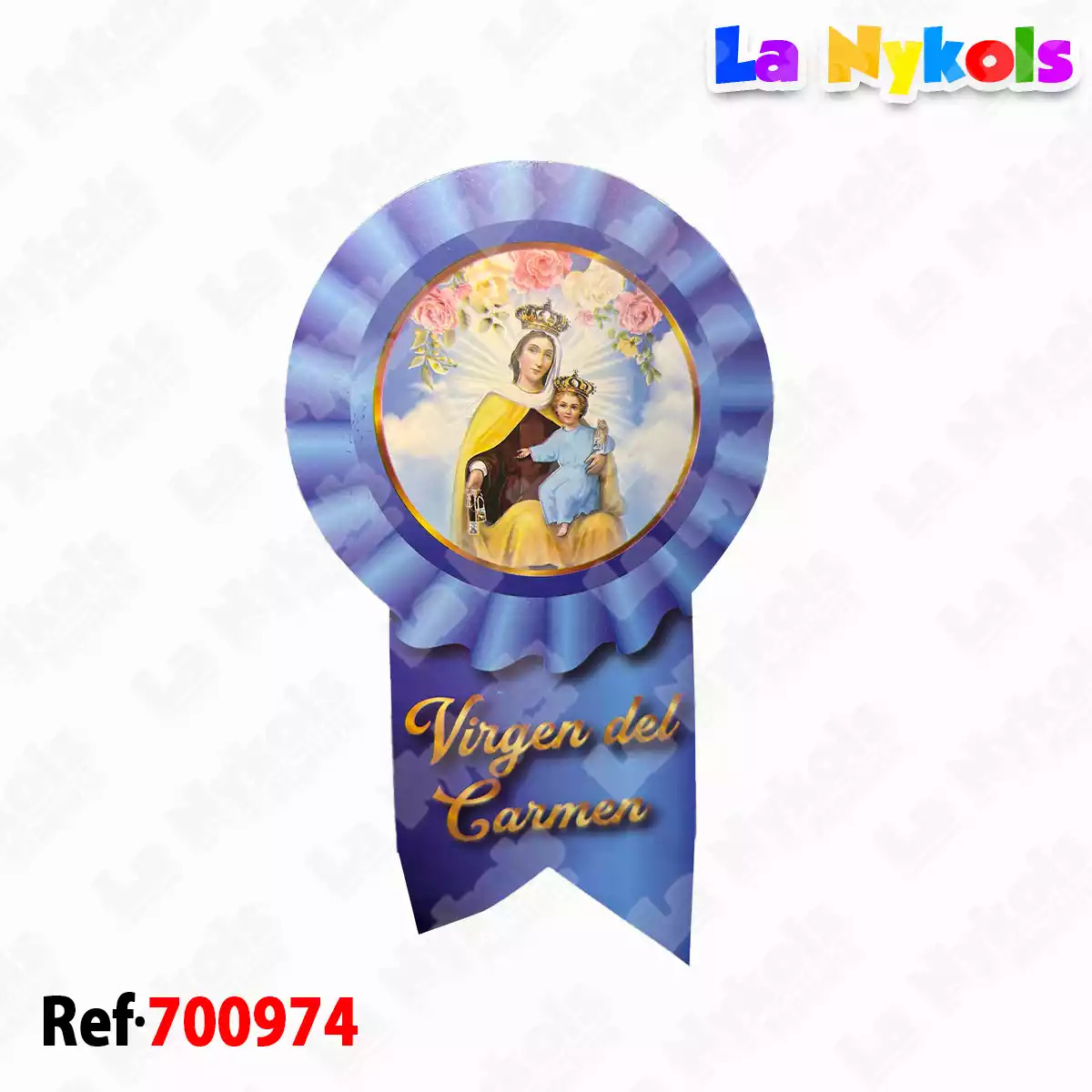MEDALLA PEQUEÑA VIRGEN DEL CARMEN (2UND) S/P