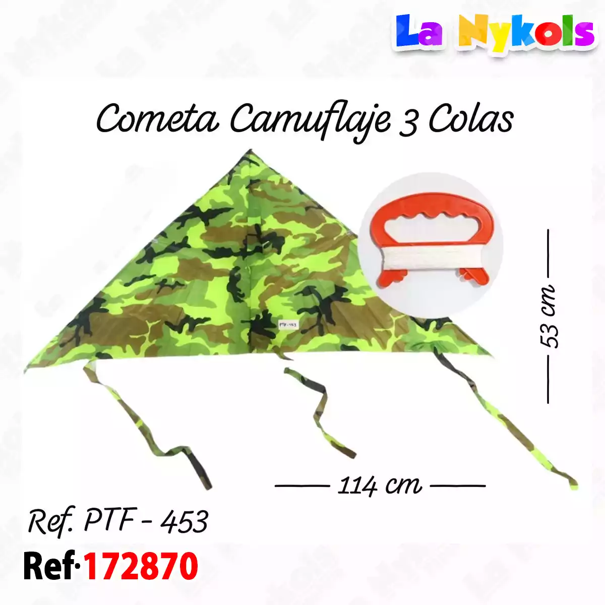 COMETA 114*53 CM CAMUFLADA