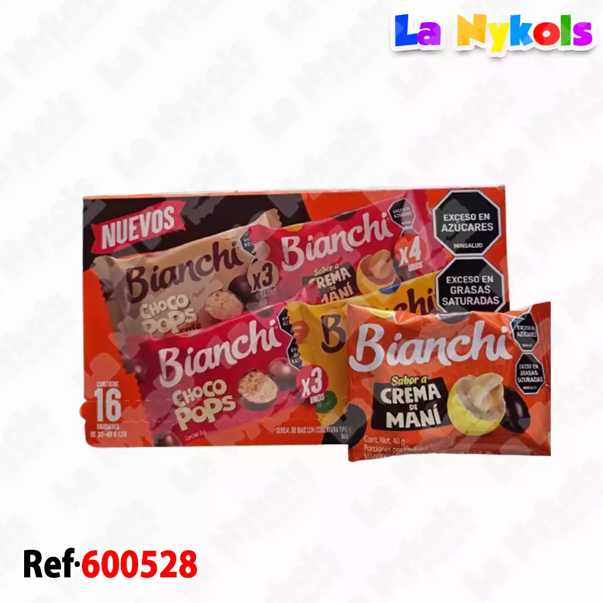 BIANCHI CHOCO POPS 40G
