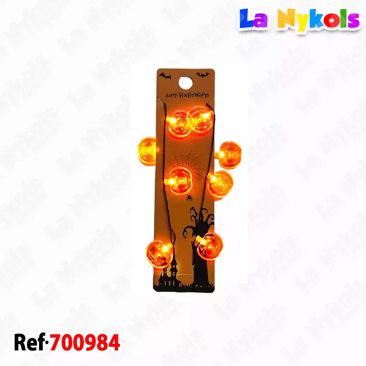 COLLAR HALLOWEEN CON LUZ